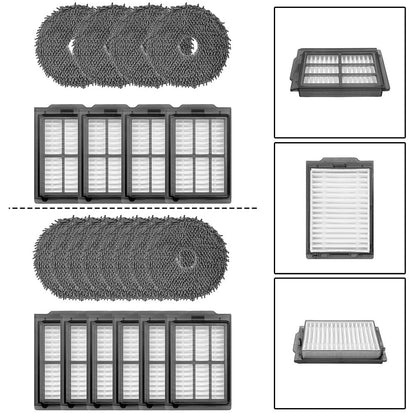 Set of 4 Filters for 3i P10 Ultra Vacuum Cleaner