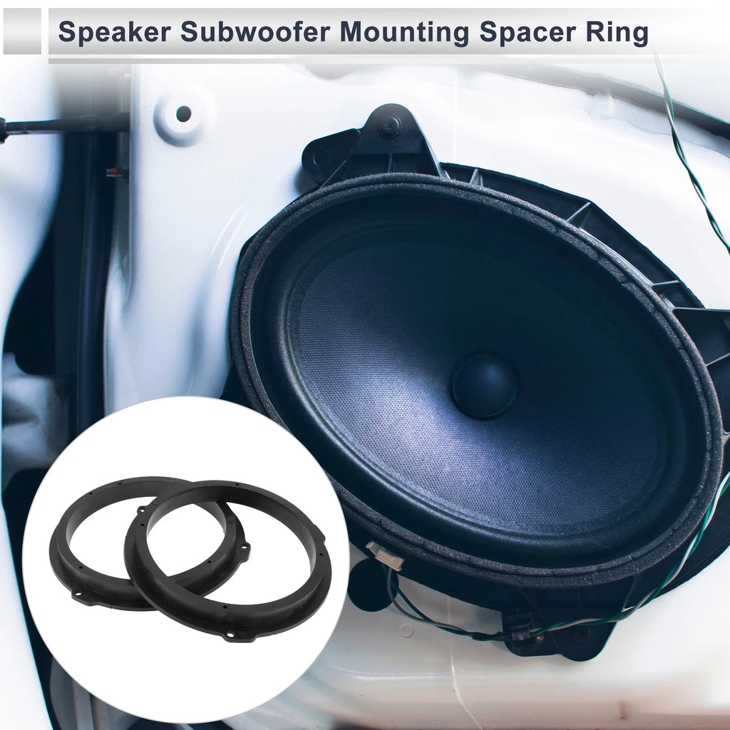 2X Speaker Spacer Ring Adapter for Ford C-Max (6.5")