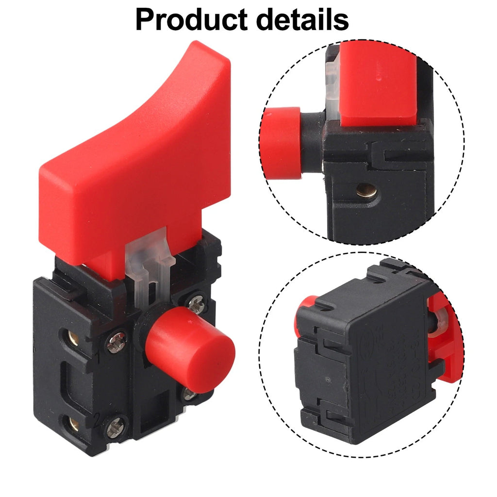 Electric Trigger Button Switch for 125 Type Angle Grinders