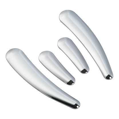 4X Chrome Swingarm Frame Inserts for Harley Softail FLSTF FLSTN (2008–2017)