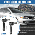 2pc Front Outer Tie Rod End Links Replacement for Ford Explorer (1998–2003)