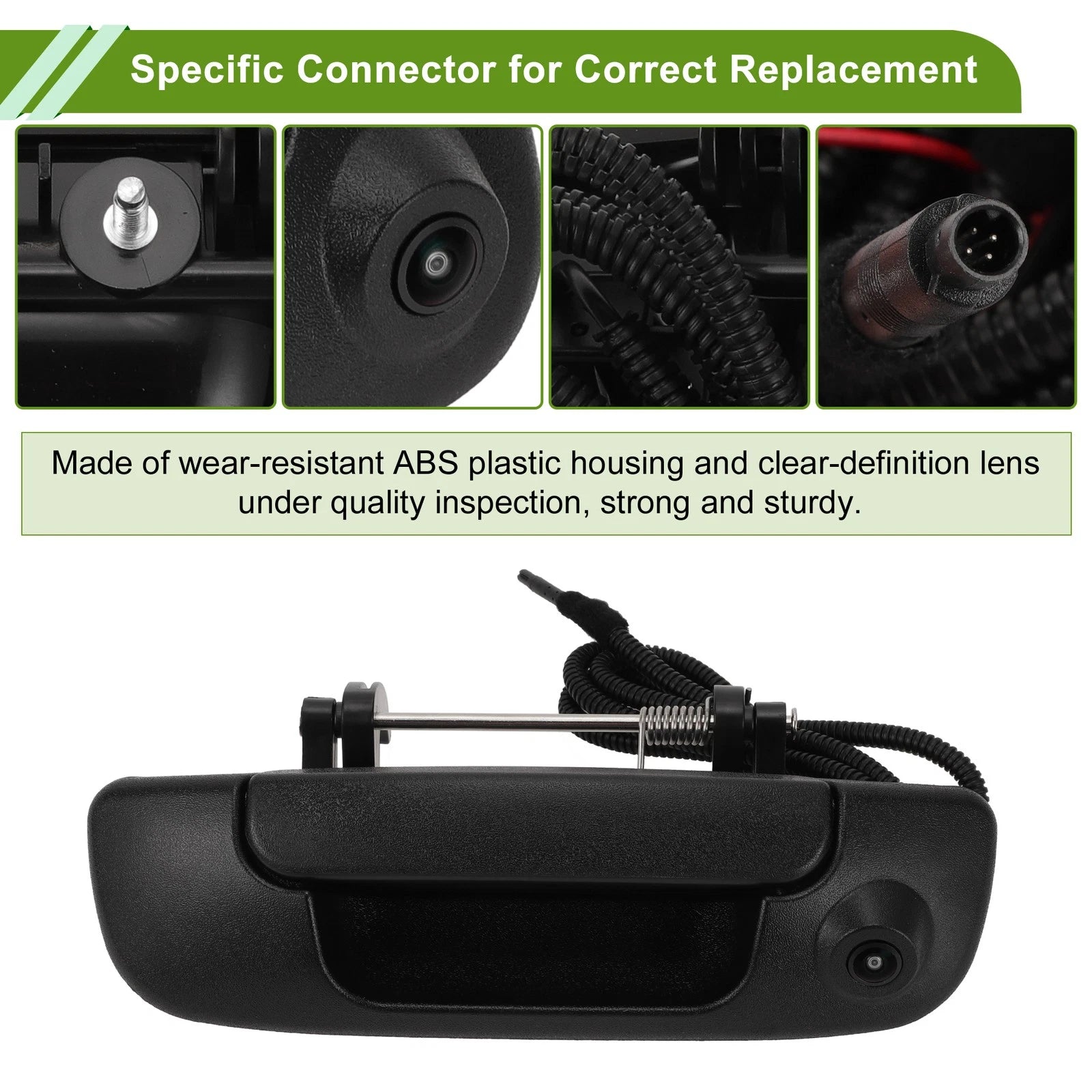 Tailgate Handle Backup Rear View Camera No. 55276237AA for Dodge Ram 1500 (2019–2023)