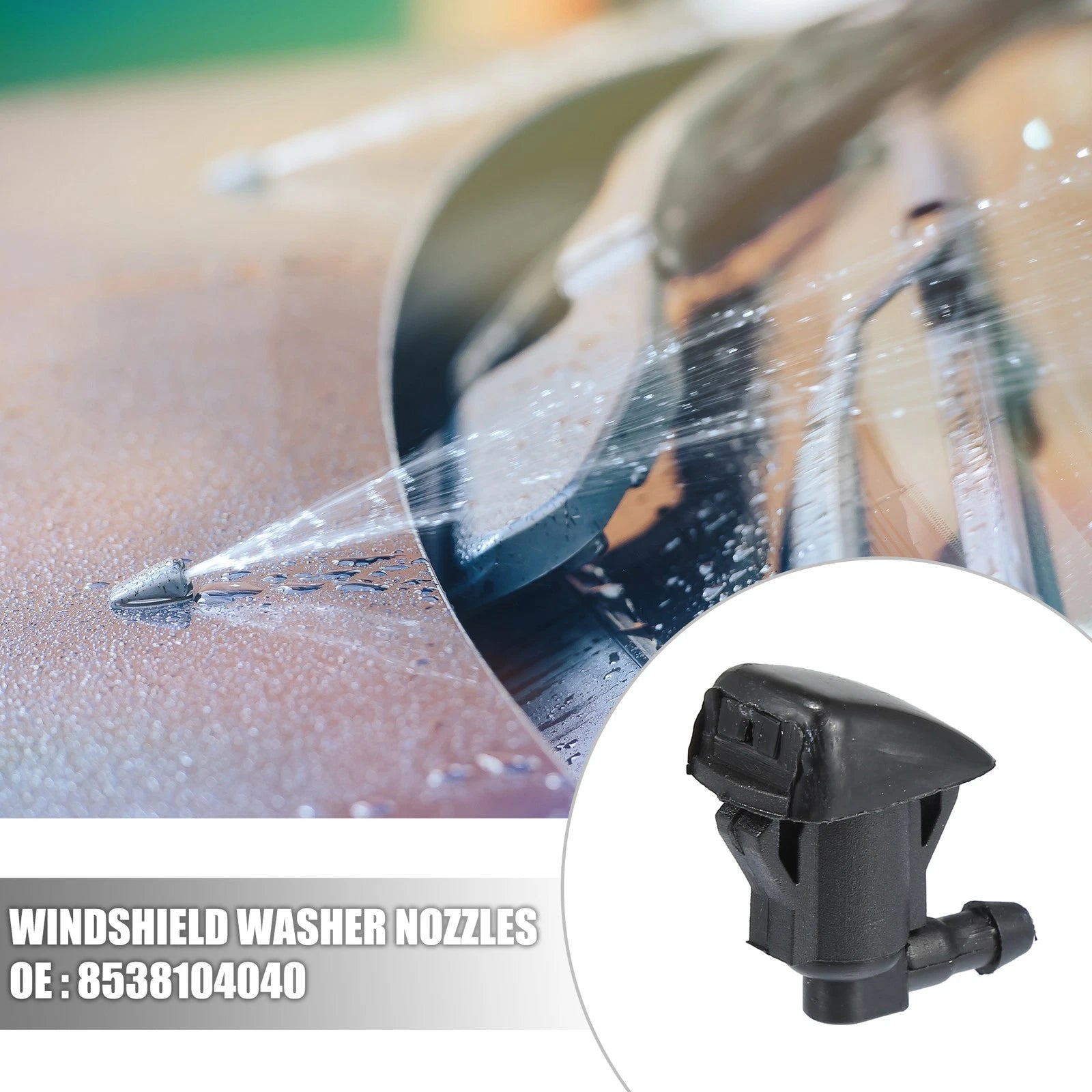 Windshield Washer Nozzles Front Set for Toyota Tacoma (2005–2015)