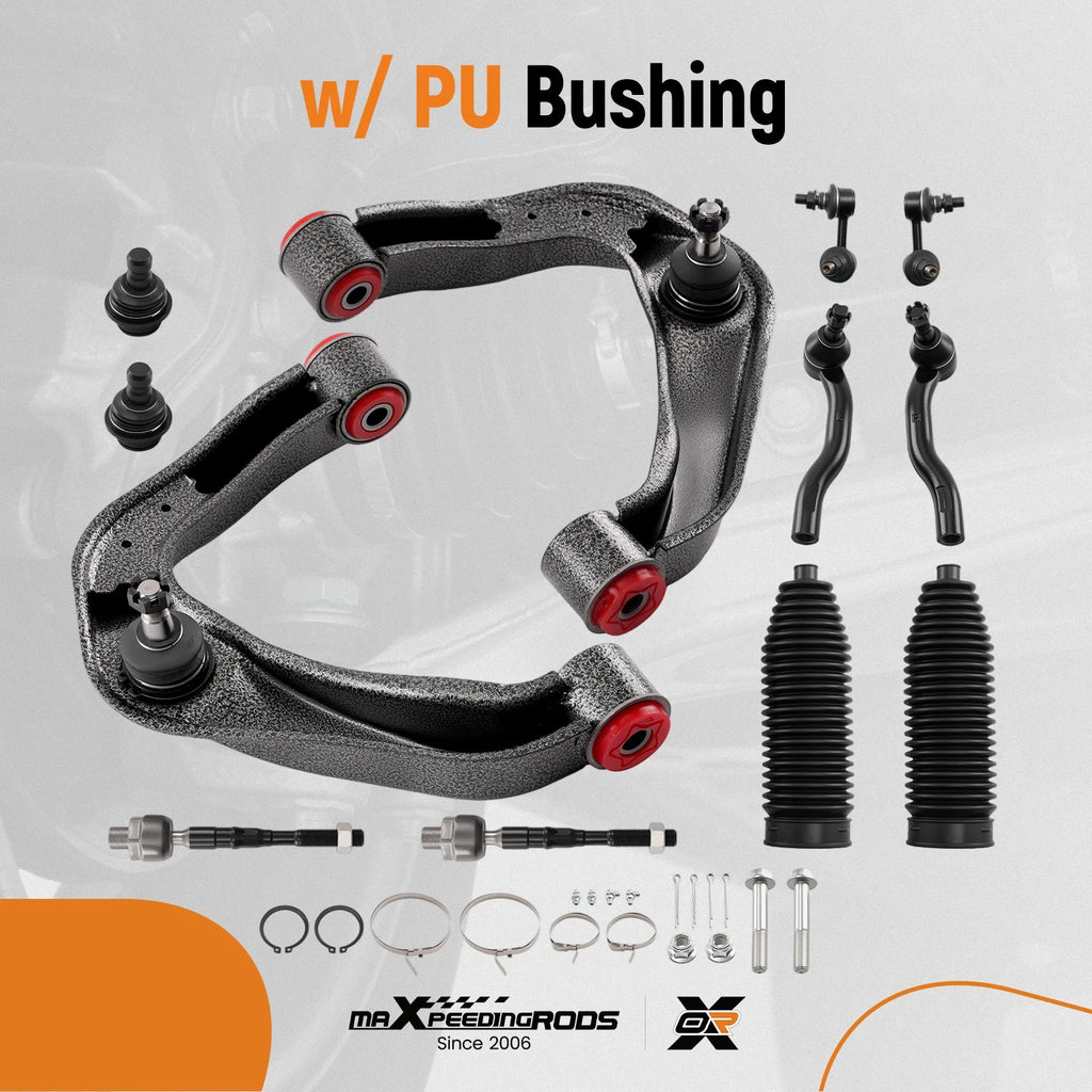 12x Front Control Arm w/ Poly Bushing for Nissan Pathfinder Frontier (2005–2019)