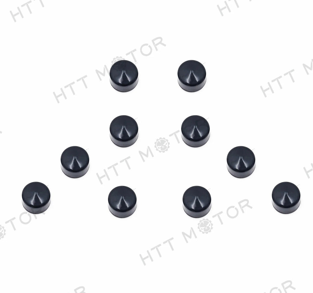 10 Piece Allen Socket Bolt Cap Dress Kit for Harley (Fits )
