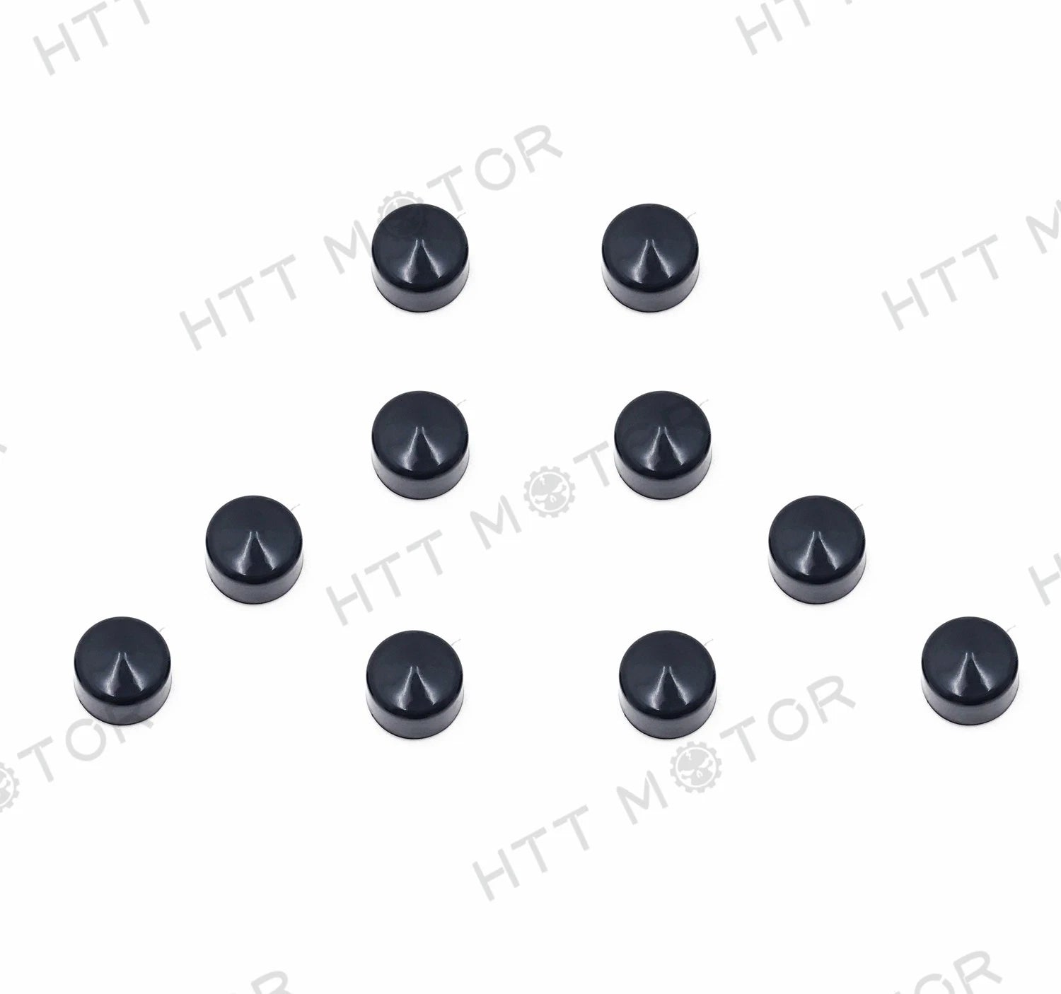 10 Piece Allen Socket Bolt Cap Dress Kit for Harley (Fits )