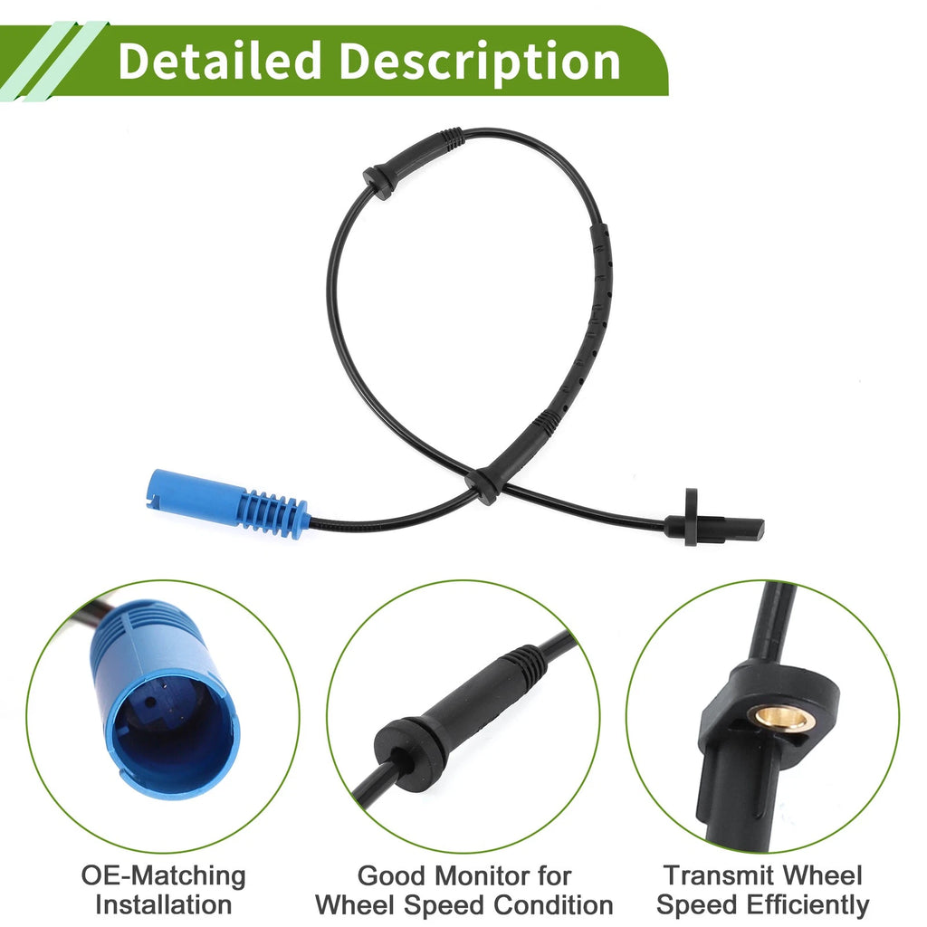 ABS Wheel Speed Sensor No. 34526784991 for BMW X1 E84 (2009–2015)