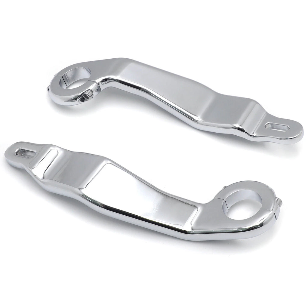 Chrome Fairing Support Bracket Mount Kit for Harley Road Glide FLTRX (2015–2022)