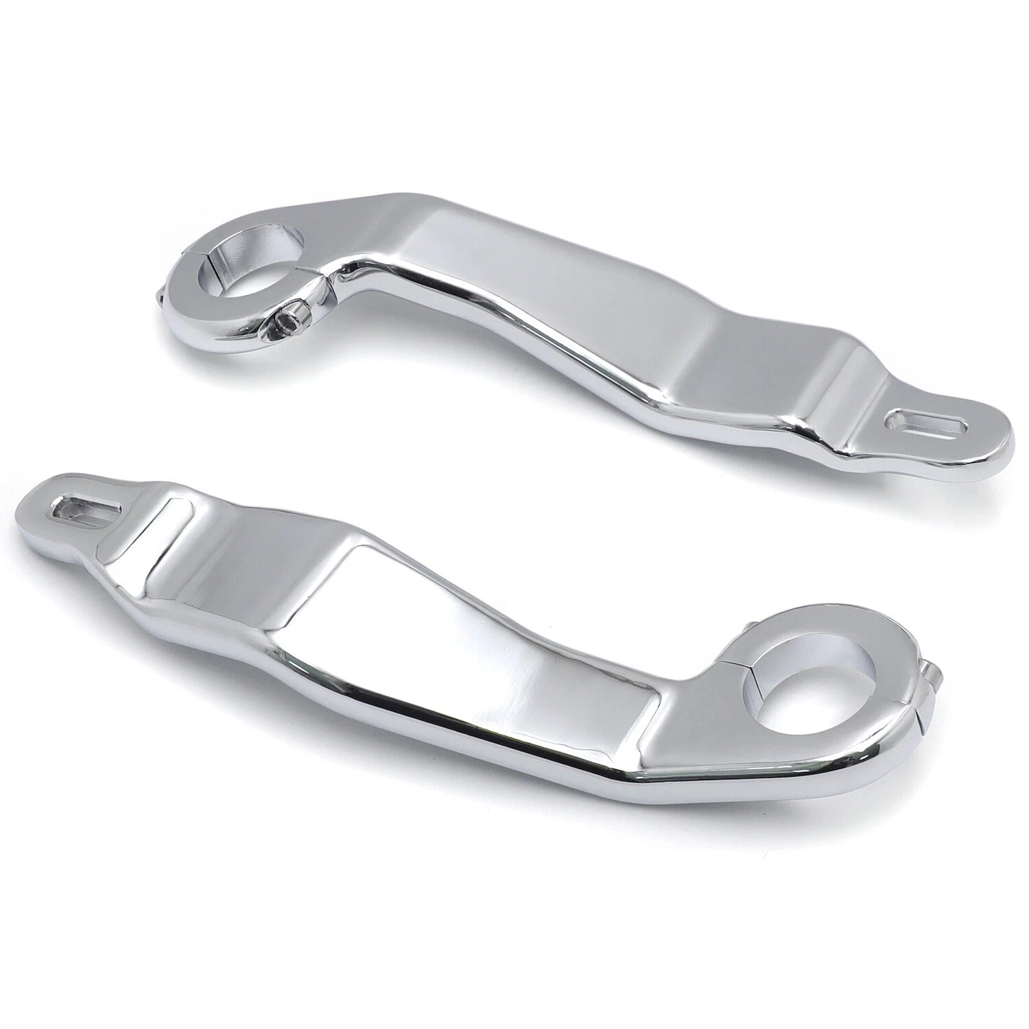 Chrome Fairing Support Bracket Mount Kit for Harley Road Glide FLTRX (2015–2022)