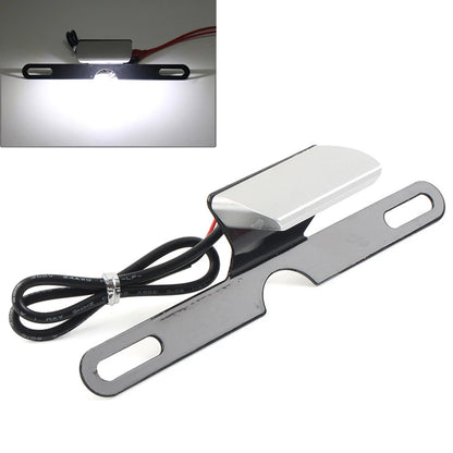 License Plate Mount Holder Bracket with LED for Motorcycle