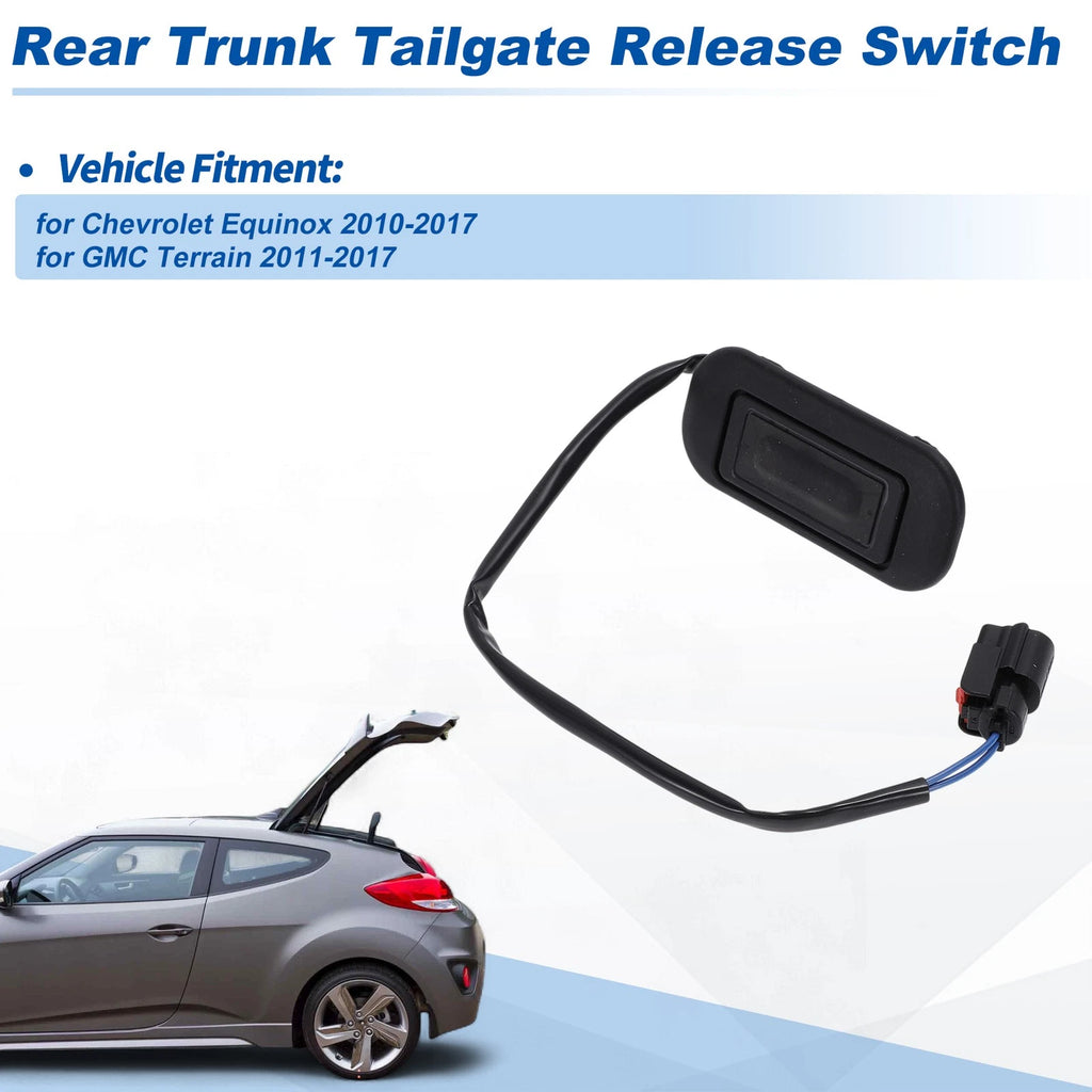 Tailgate Trunk Switch Replacement for Chevrolet Equinox (2010–2017)