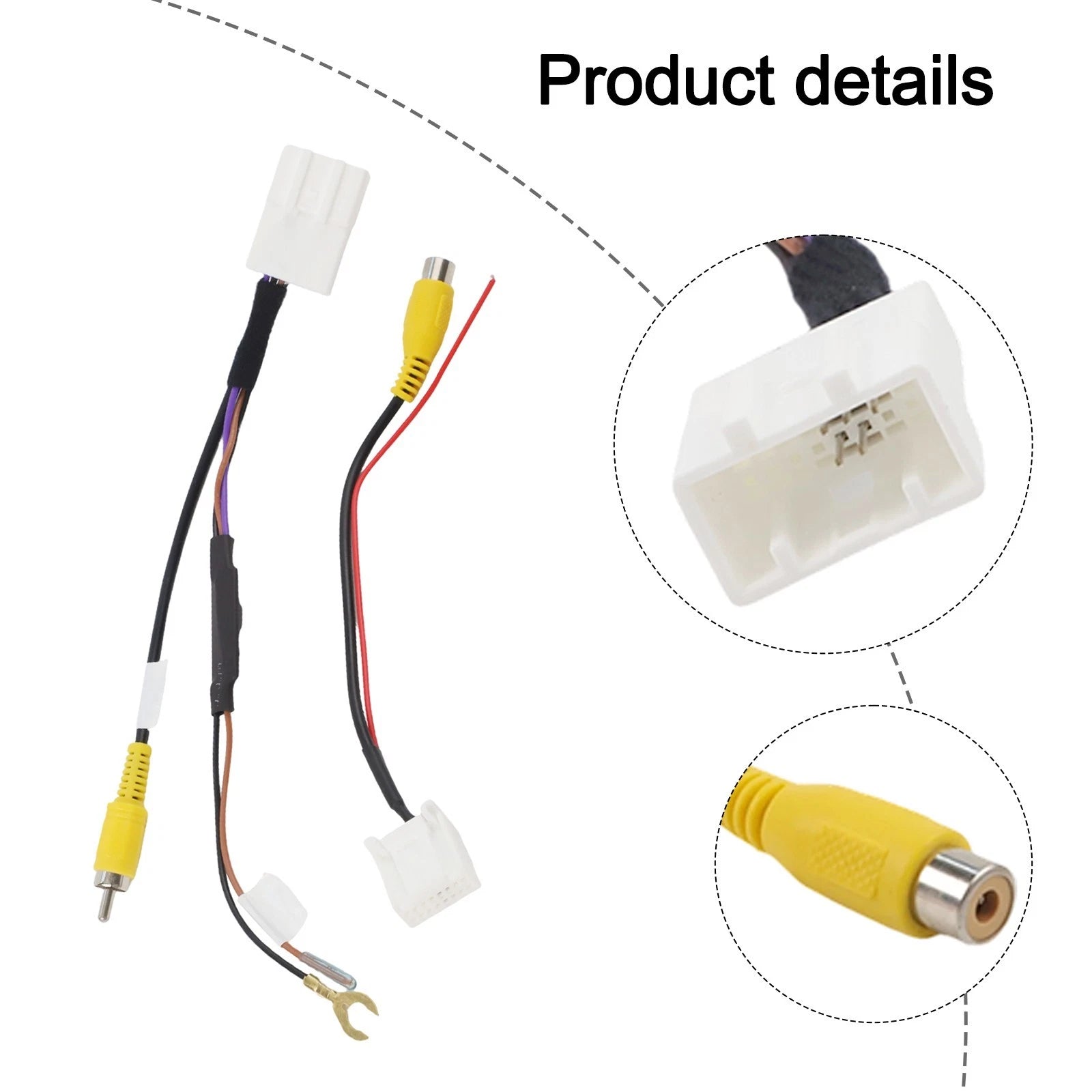 Step Down Voltage RCA Connection Cables for Cars