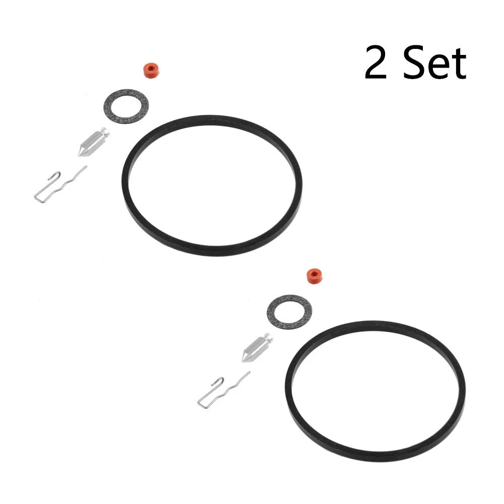 Set of 2 Carburetor Needle Seat Kit for Tecumseh 631021 631021A 621021B Eska