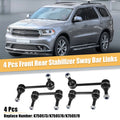 Front Rear Sway Bar Links Kit 4 Pc for Jeep Grand Cherokee (2011–2021)