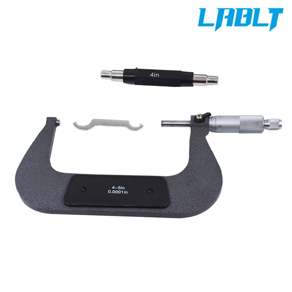 1PC Outside Micrometer 4-5" for Automotive Precision Measurement