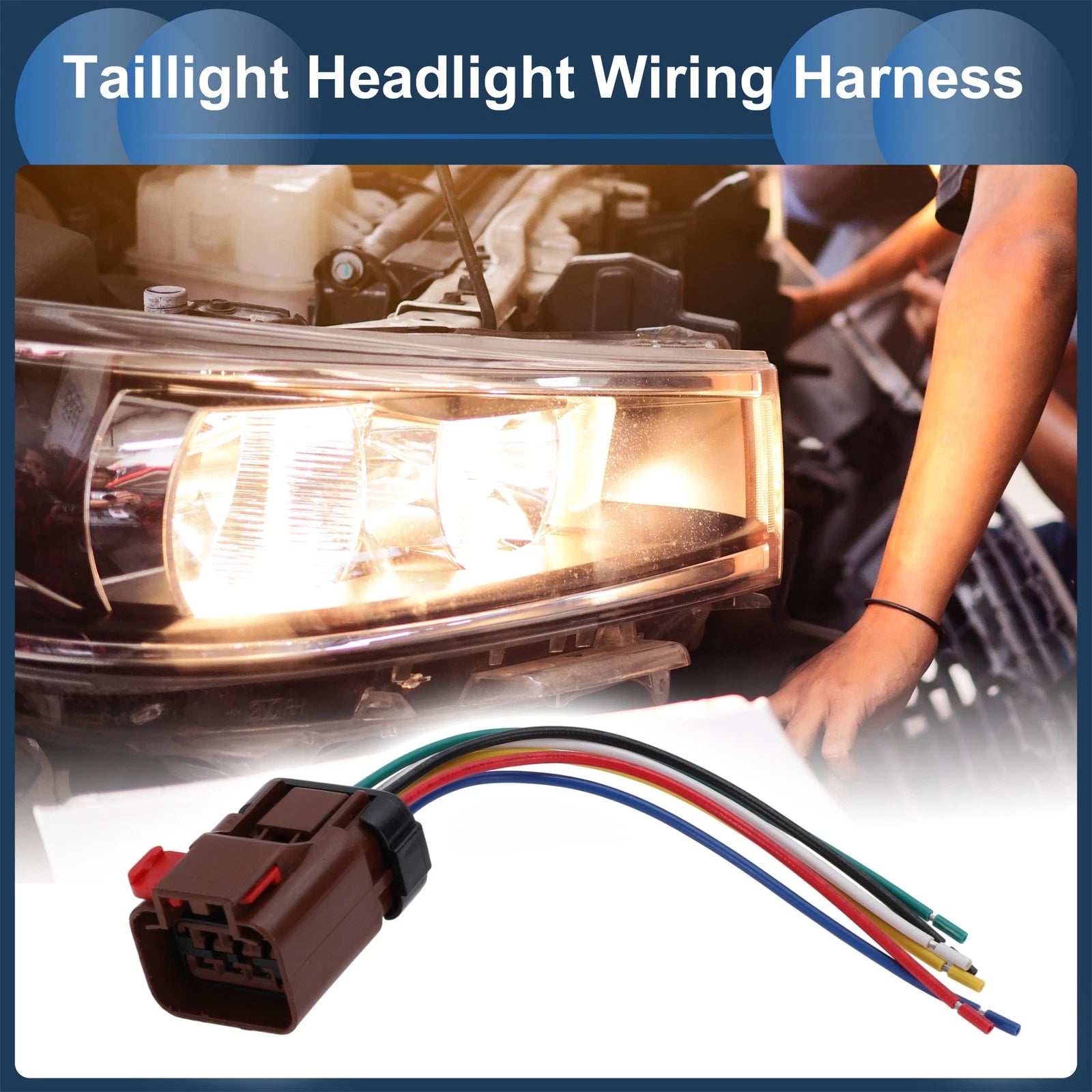 Headlight Wiring Harness Assembly for Jeep Grand Cherokee (2005–2010)