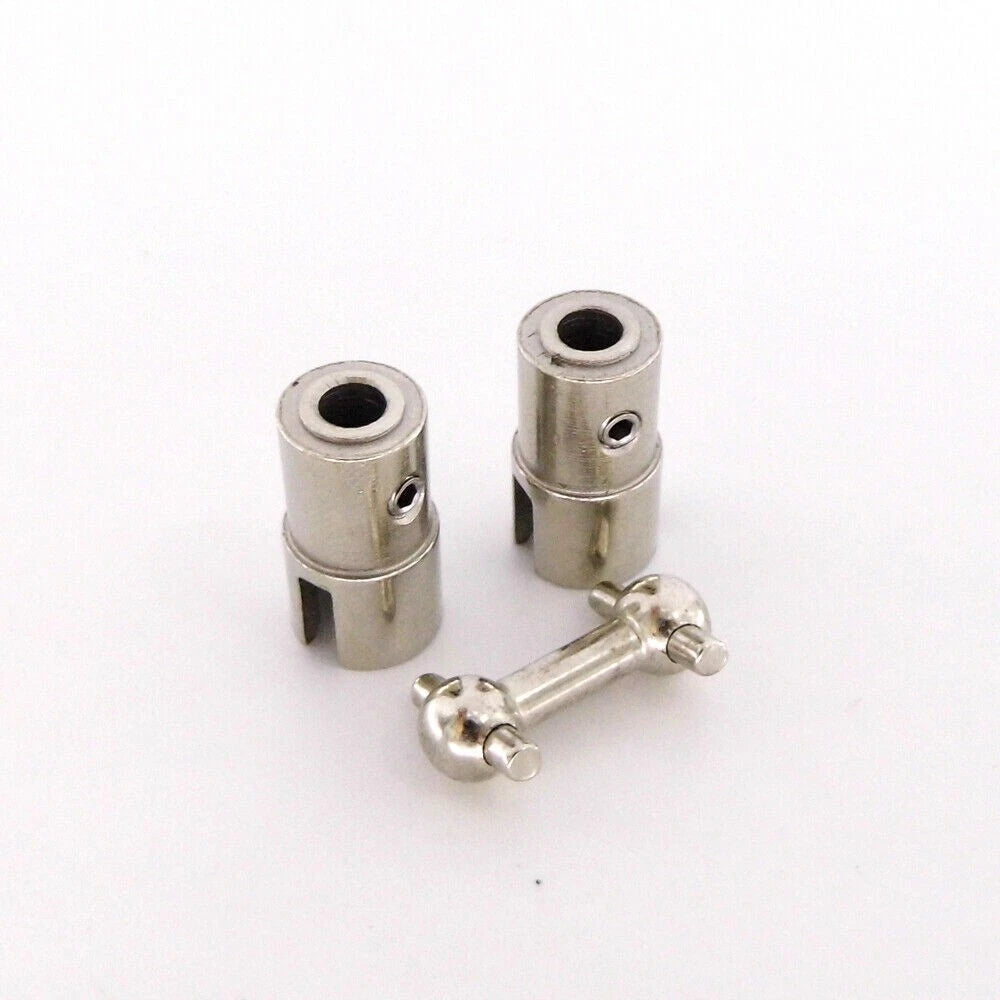 Universal Silver Joint Coupling Cardan 4mm for RC Boat (Flytec, Feilun)