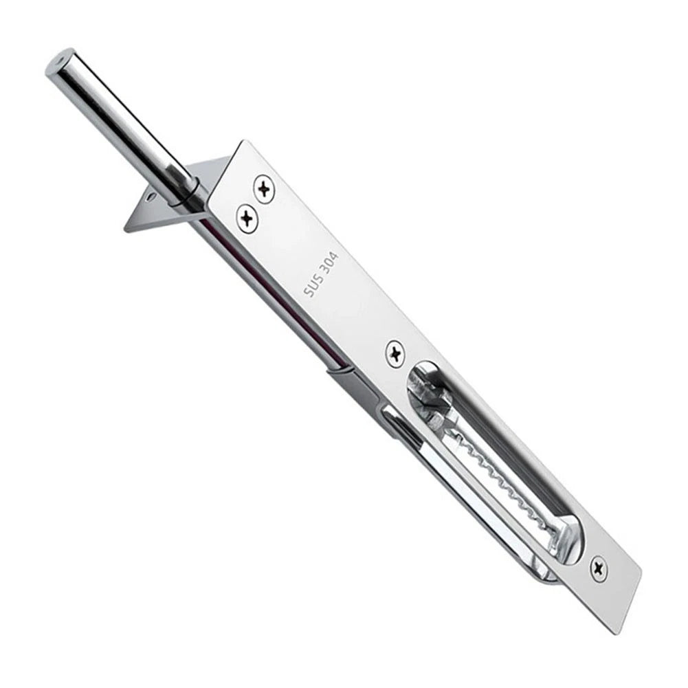 6 Inch Stainless Steel Flush Bolt with Automatic Spring for Metal Doors
