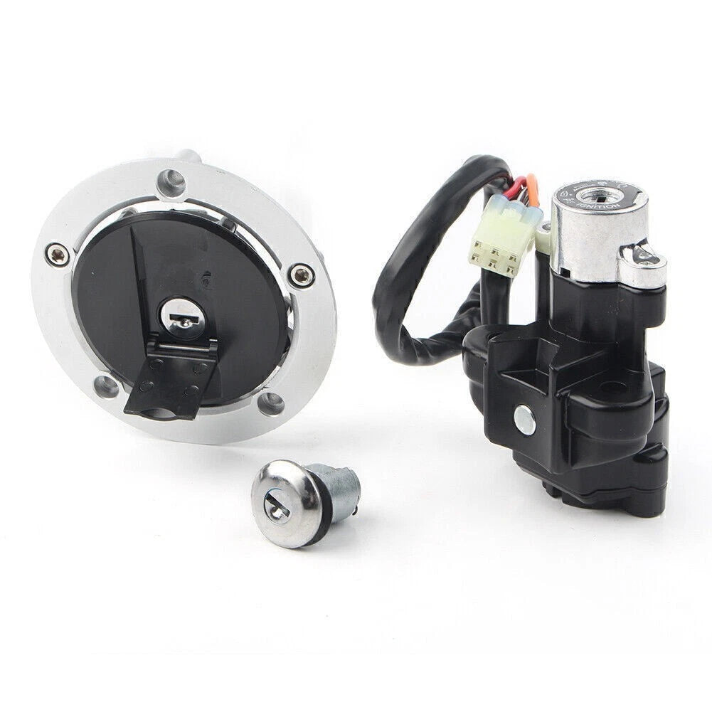 Ignition Switch Fuel Gas Tank Cap Lock Key Kit for Suzuki GSXR600 750 1000 (2004–2015)
