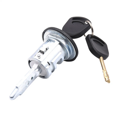 Front Right Door Latch Lock Barrel w/ 2 Keys for Ford Transit (2000–2014)