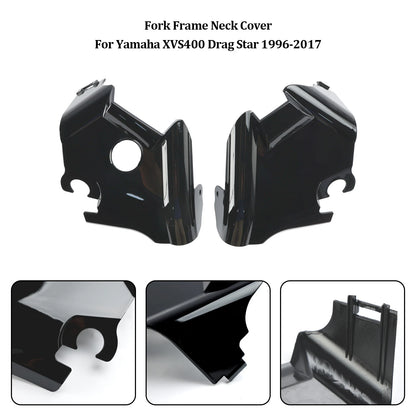 Fork Frame Neck Cover for Yamaha XVS400 XVS650 (1997–2003) Black