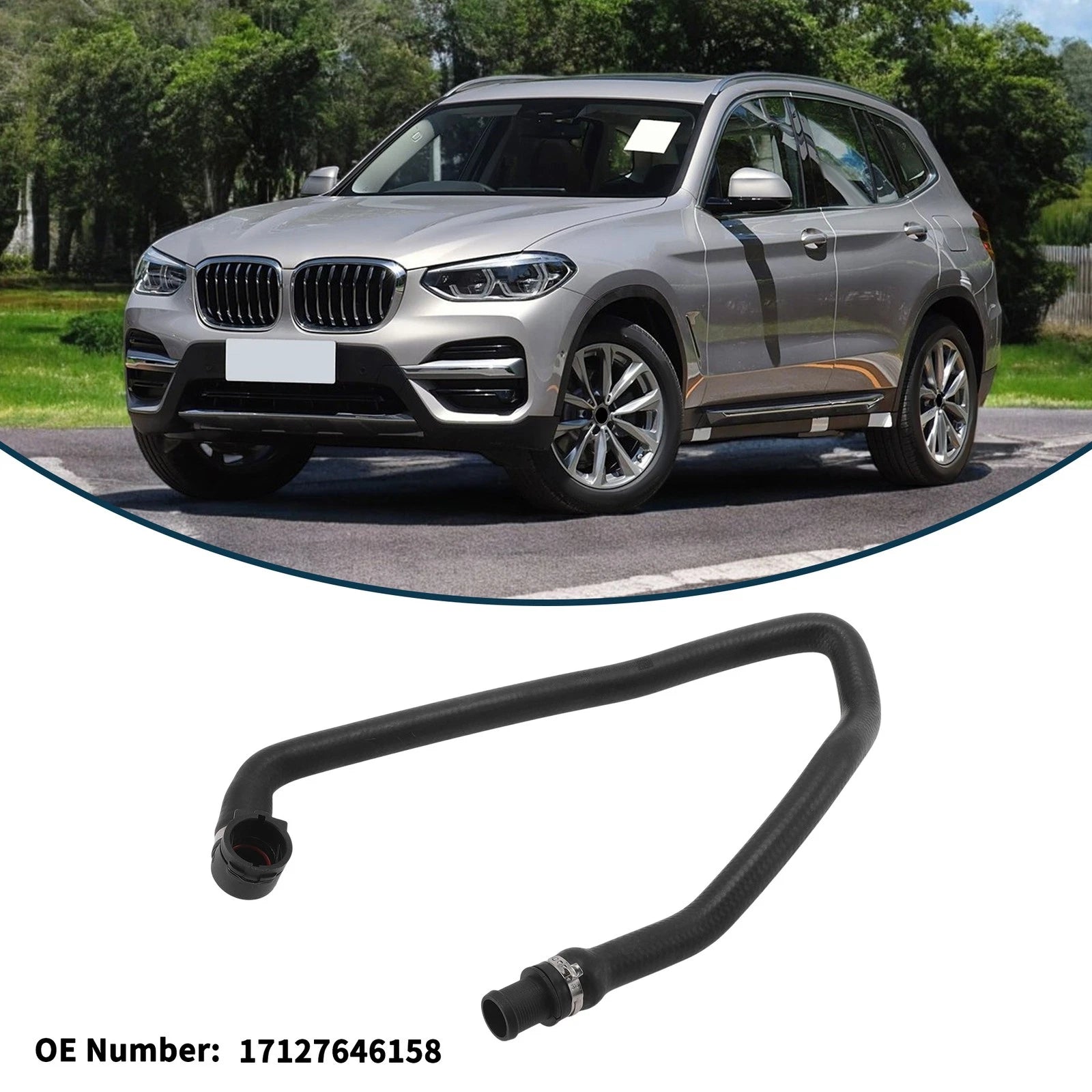 Radiator Hose Coolant Pipe Replacement for BMW X3 F25 2.0d (2014–2017)