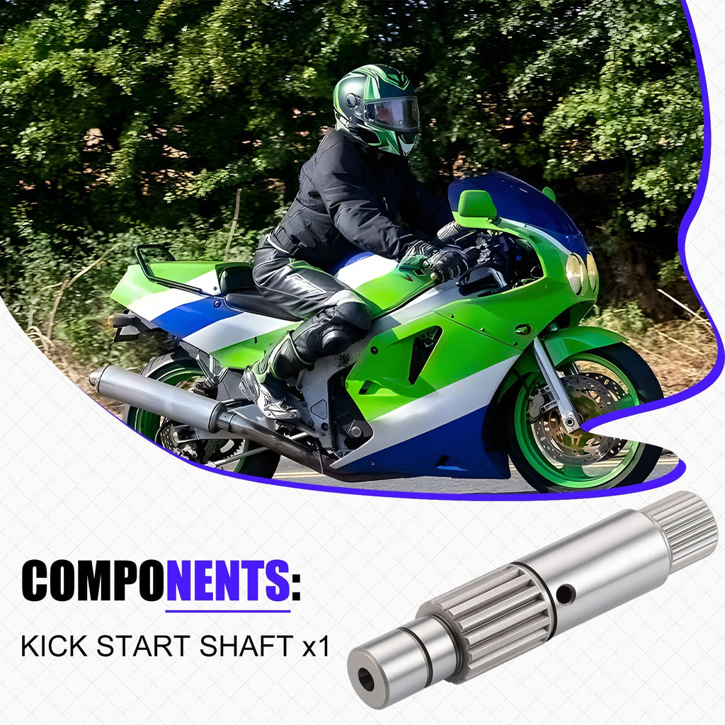 Kick Starter Shaft for Kawasaki KX 112 100 85 80 65 (1998–2024) #13066-1097