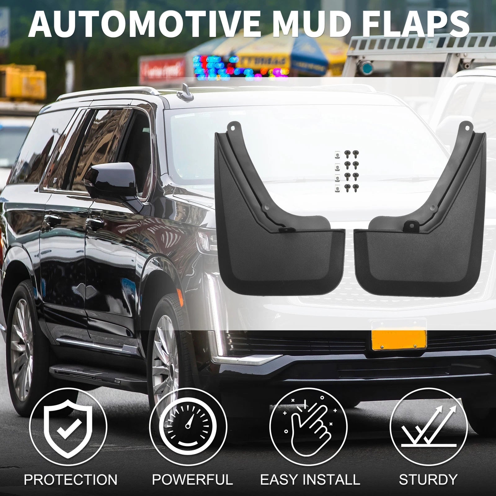 Mud Flap Splash Guard for Cadillac Escalade (2021–2024)