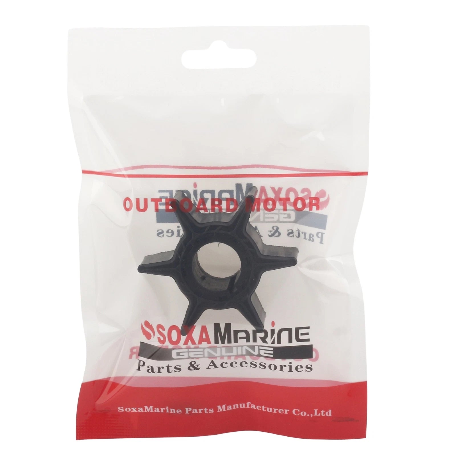 Water Pump Impeller & Key for Yamaha 25-50 HP Outboard (1990–2023)