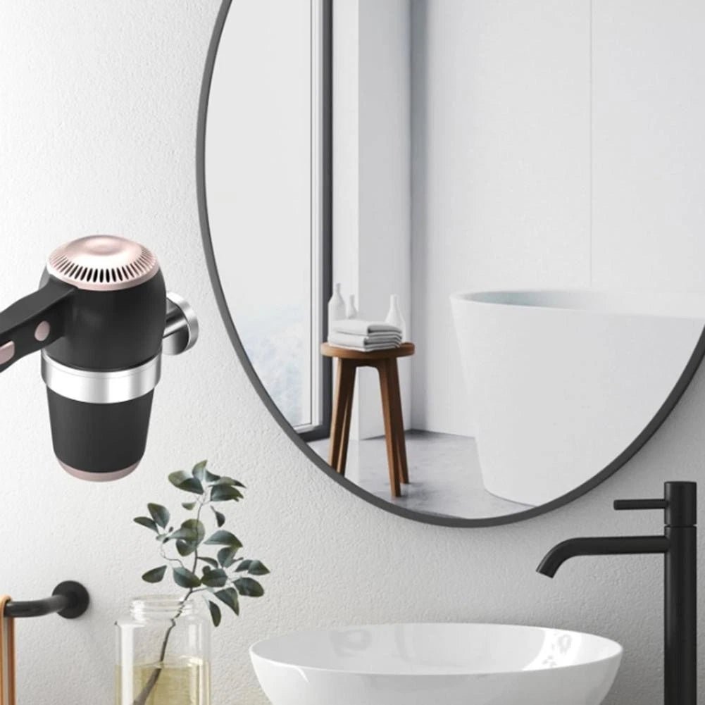 Hair Dryer Rack for Most Blow Dryers (Space-saving Design)