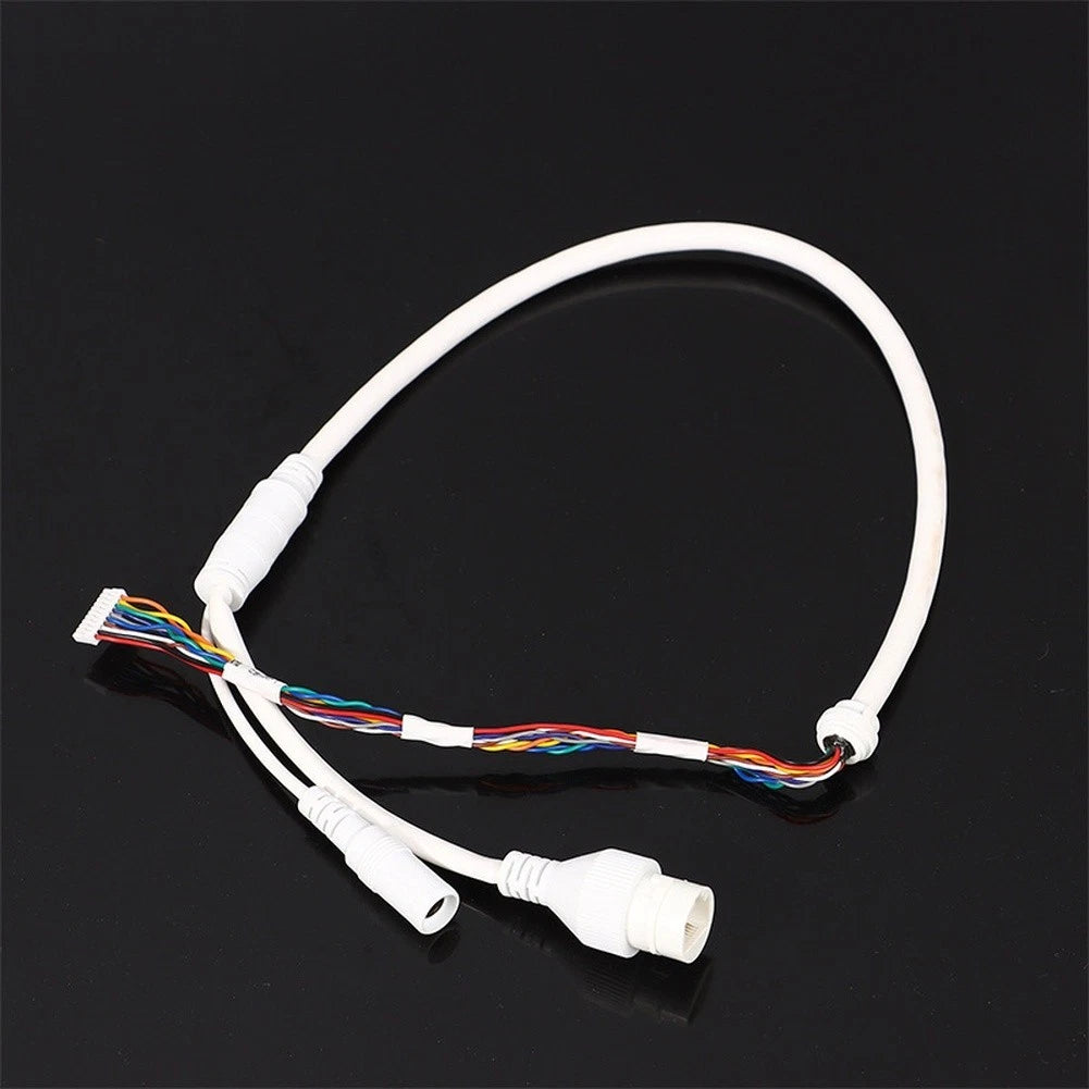 Ethernet LAN Cable for Security Camera Installation (10-pin, 10-core)