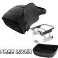 Trunk Backrest Pad Mount Rack for Harley Touring Models (1997–2008)