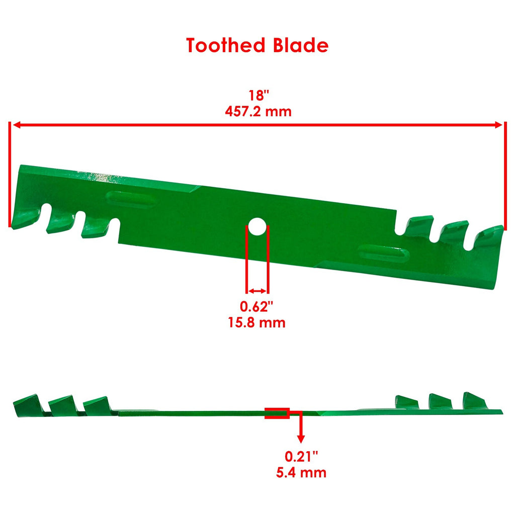 Deck Blade with Bolt Replacement for Exmark Toro 52 inch (2000–2025)
