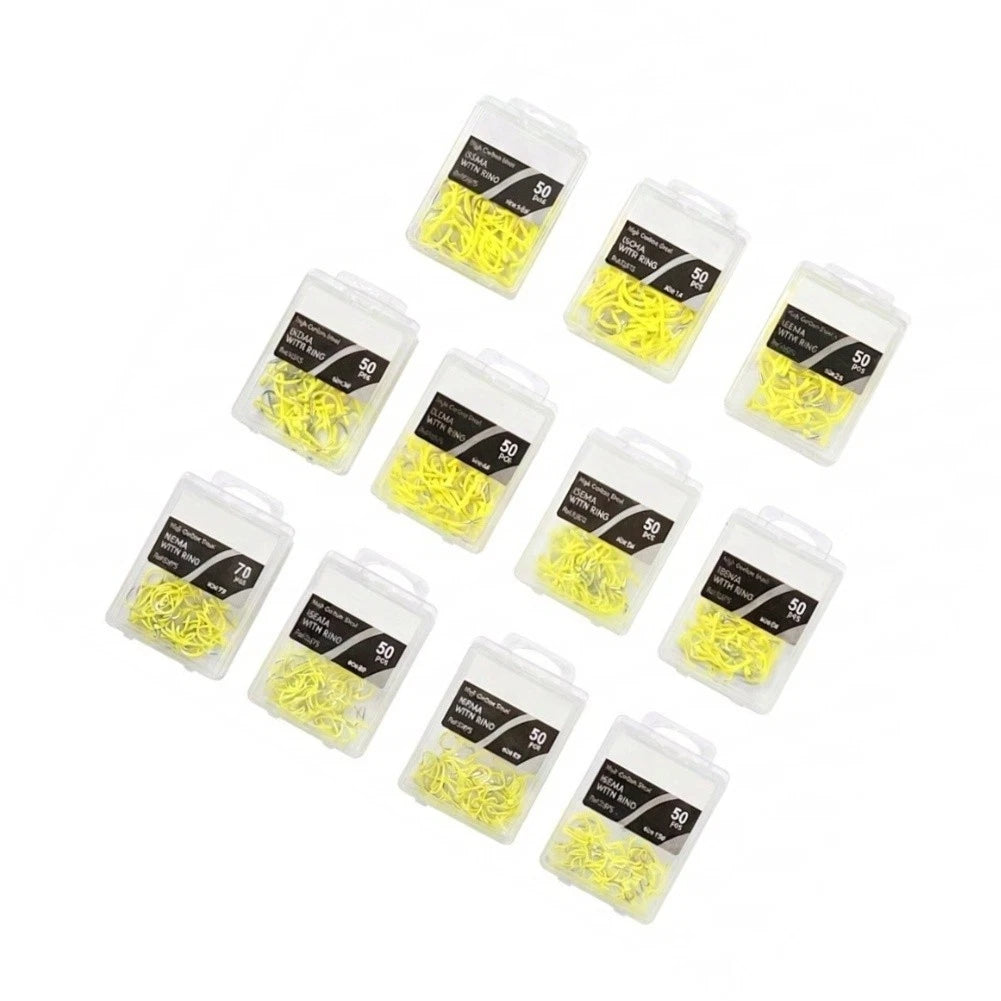 Barbed Fishing Hooks for Harsh Conditions - High Carbon Steel