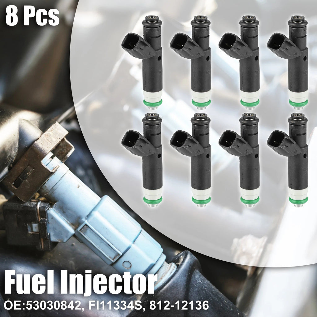 8Pcs Fuel Injector Nozzle Replacement for Dodge Dakota Durango (1987–1999)