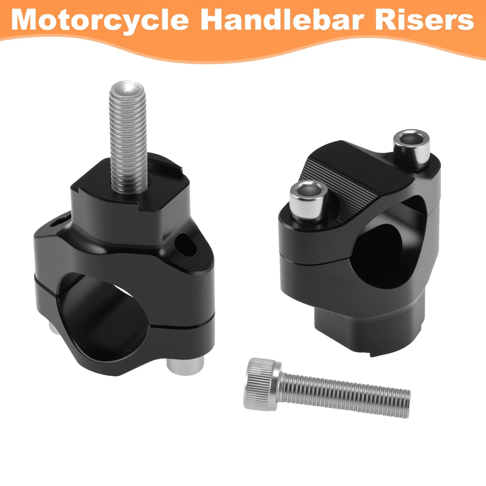 Handlebar Riser for KTM 125SX (2000–2016) 28mm Black