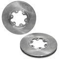 2 Front Disc Brake Rotors for Ford Courier PD PE PG PH (1996–2006)