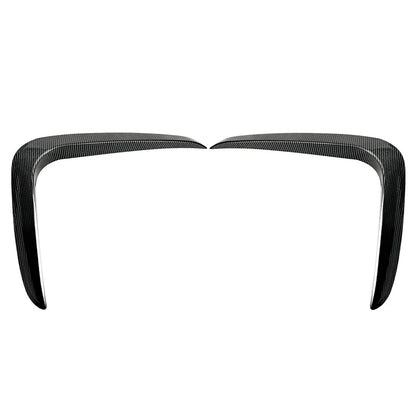 Front Fog Lamp Frame Trim Pair for BMW X3 G01 (2018–2021) Carbon Fiber