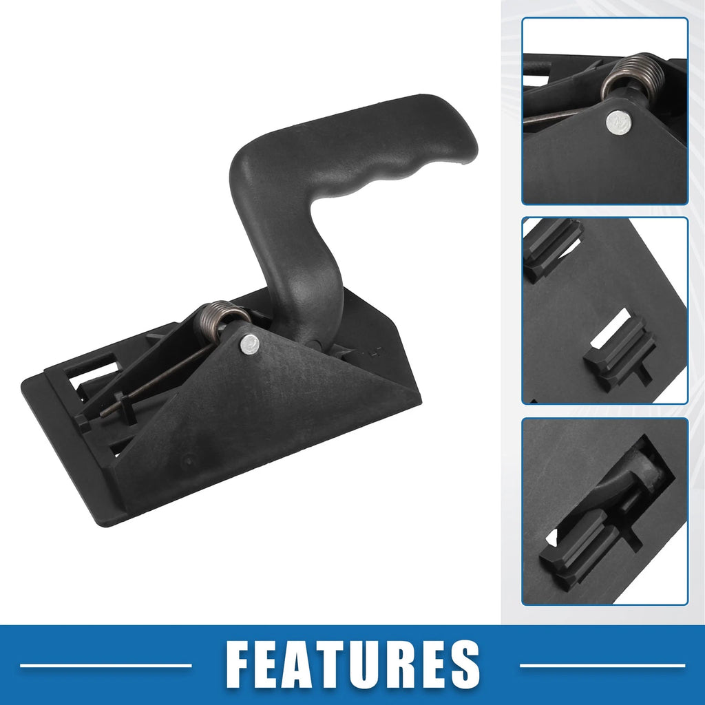 Left Interior Door Handle Inside for Chevy Silverado (1999–2007) Black