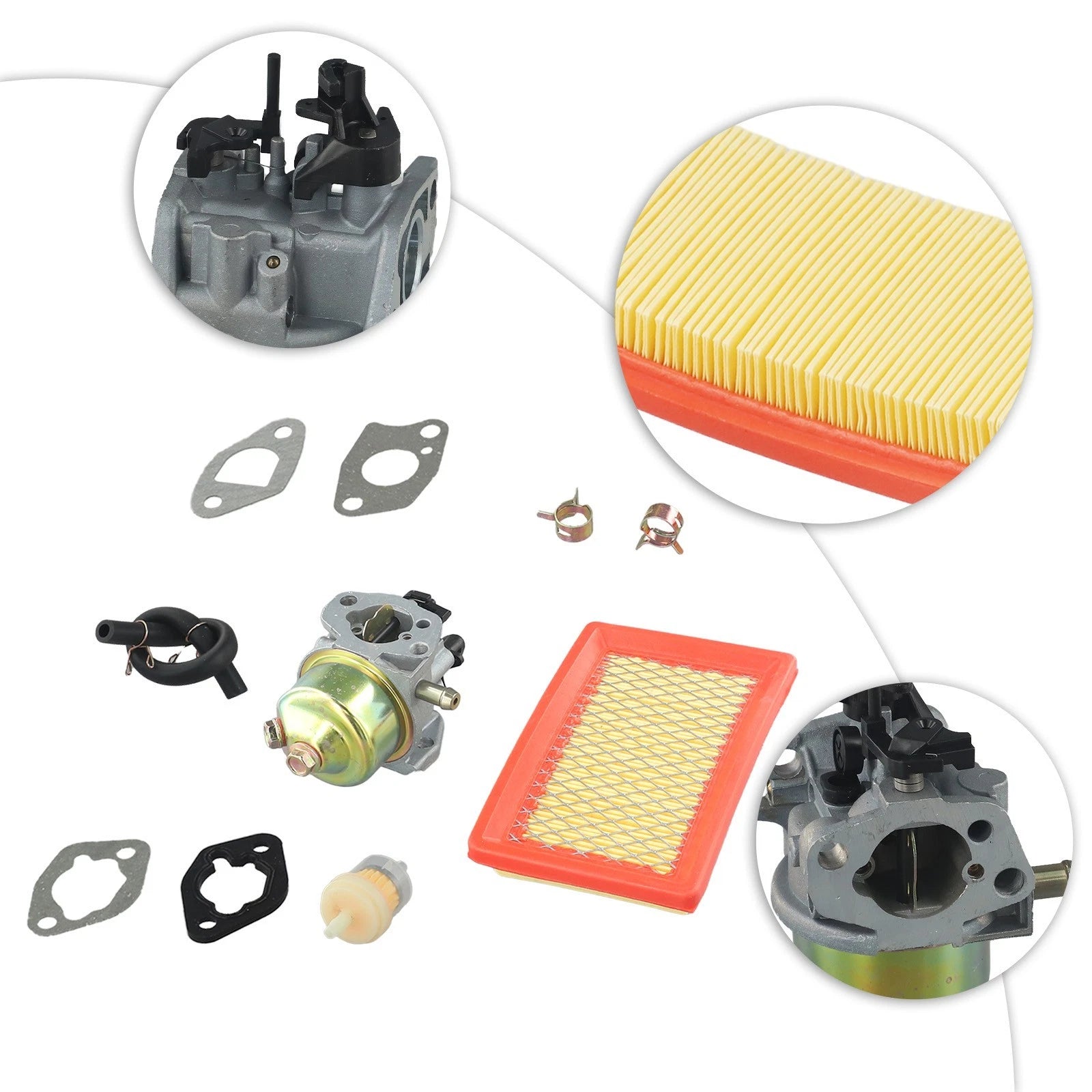 Carburetor for Lawn Mowers (Complete Package)