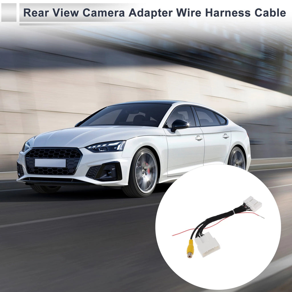 Rear View Camera Adapter Wire Harness Cable for Toyota Camry (2012–2017)