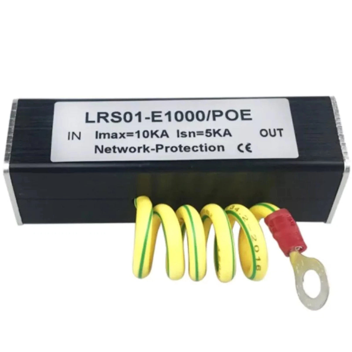 Gigabit POE Network Thunderstorm Protector DC48-57V RJ45 (1PC)