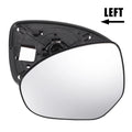 Driver Side Mirror Glass with Backing Plate Non Heated for Mazda 2 (2008–2014)