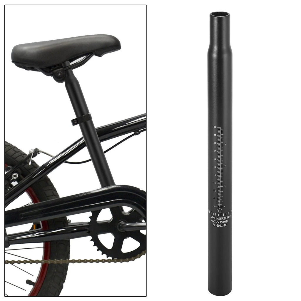 Bicycle Seat Post Aluminum Alloy Replacement with Scale for All Bikes (27.2–350)