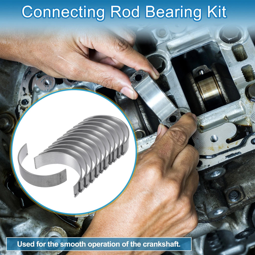 Connecting Rod Bearing Set Replacement for Audi A6 (2012–2018) Metal Kit