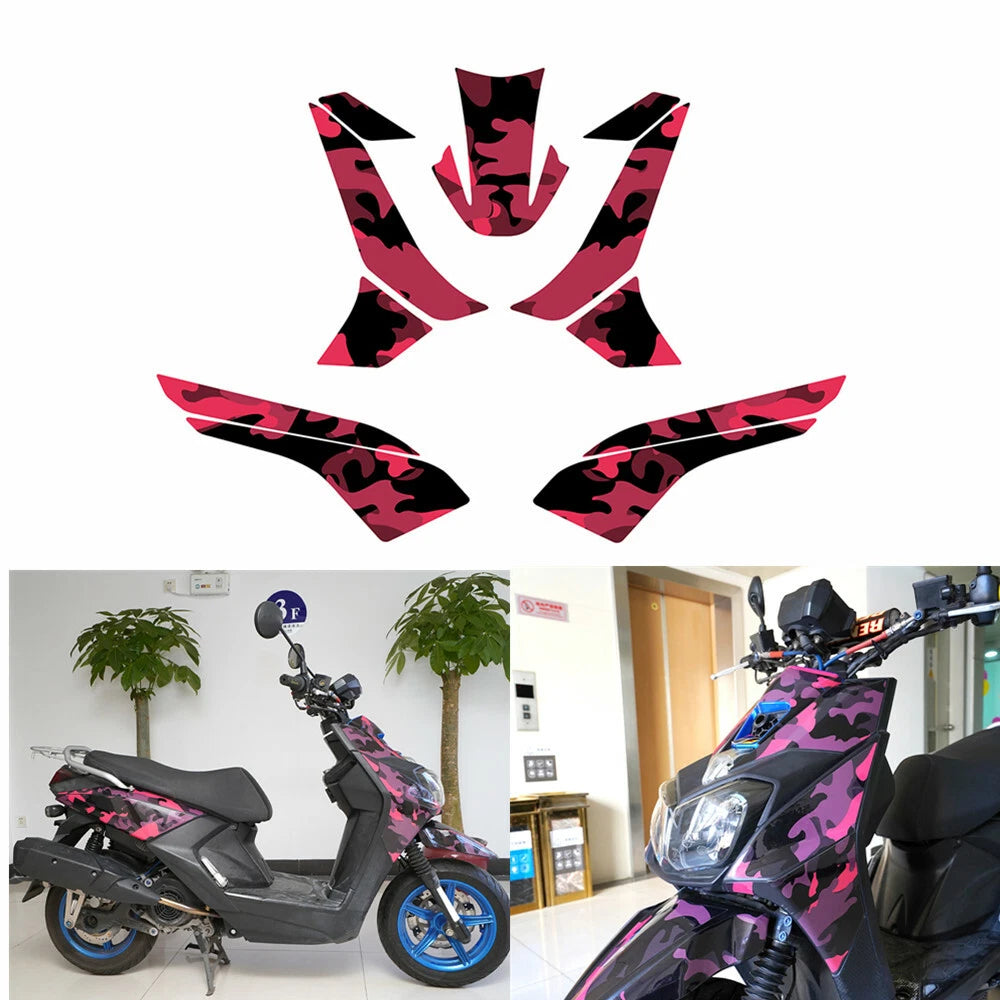 Motorcycle Decals Sticker Vinyl Graphics Kit for Yamaha Zuma 125 (2009–2014)