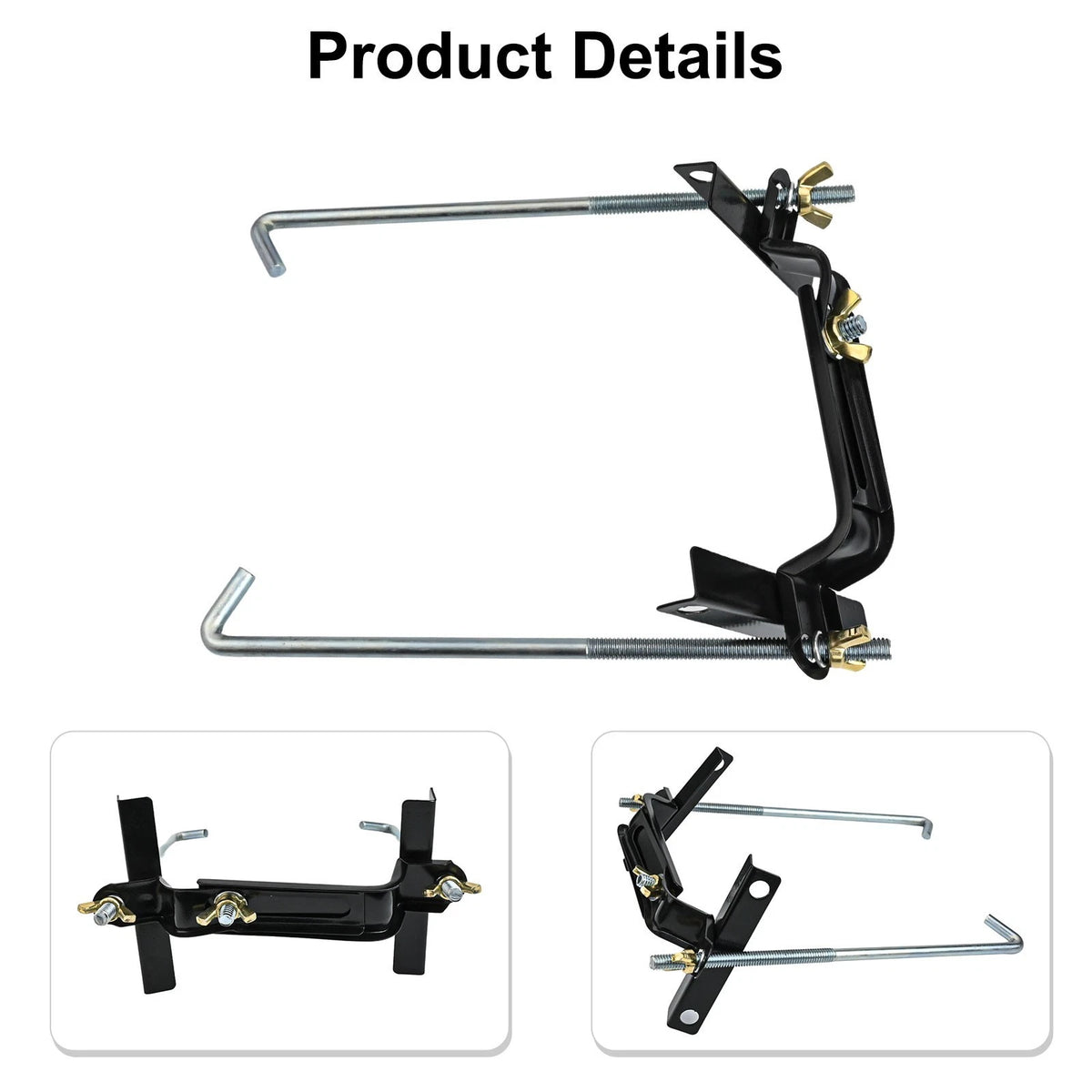 1 Inch Heavy Duty Car Battery Tie Down Bracket for Easy Installation