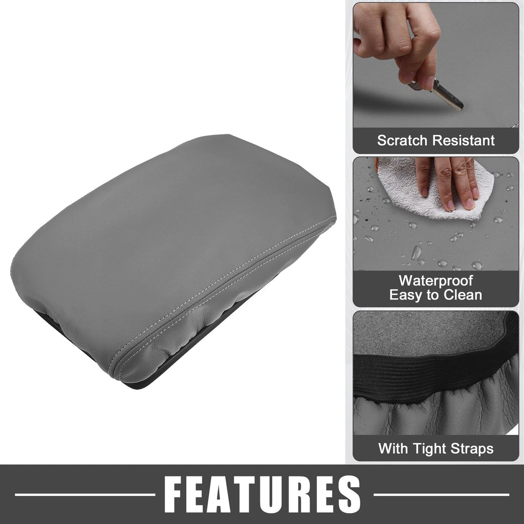 Center Console Armrest Cover Pad Replacement for Toyota Highlander (2008–2013)