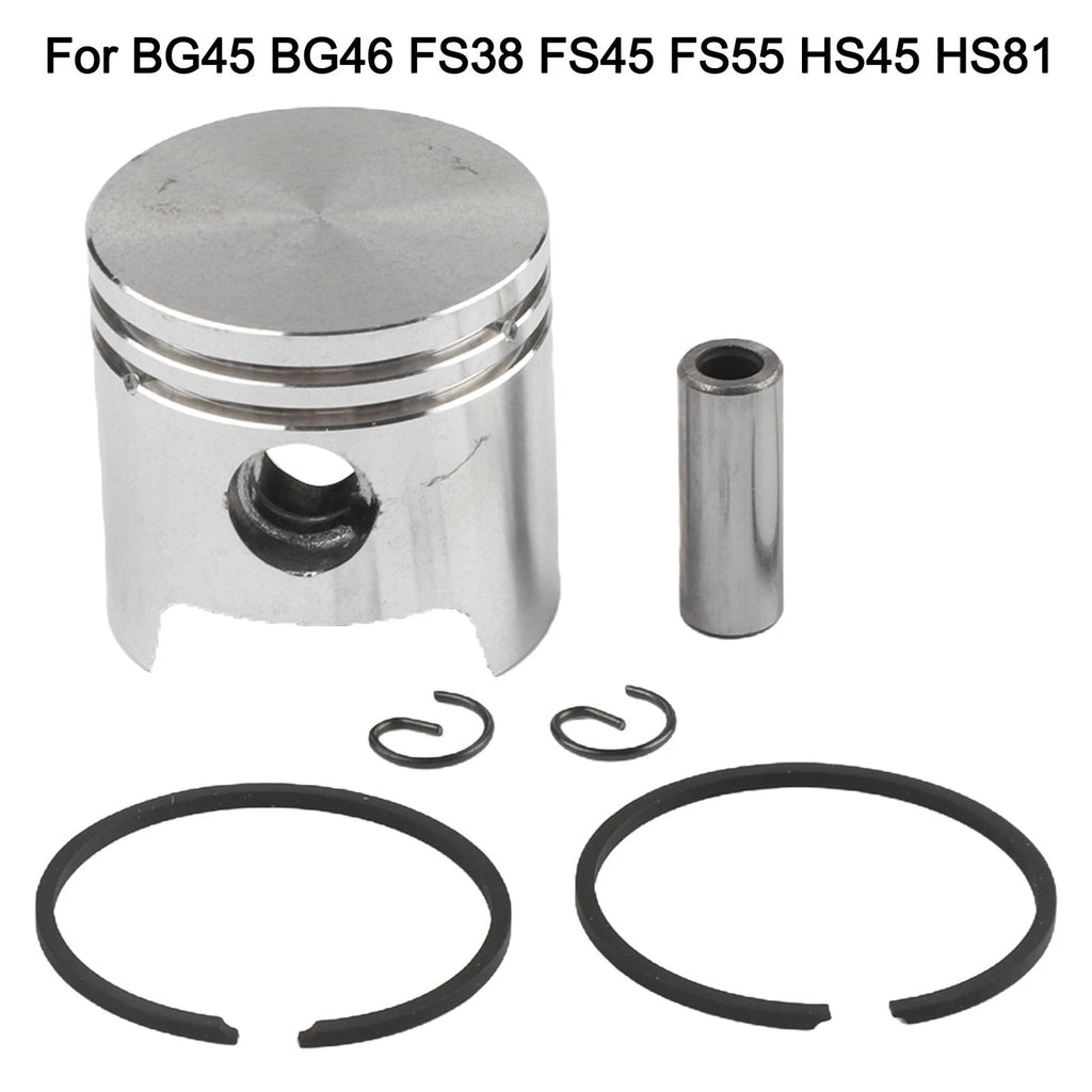Piston Kit Rings Set for BG45 BG46 FS38 FS45 String Trimmer (No Year)