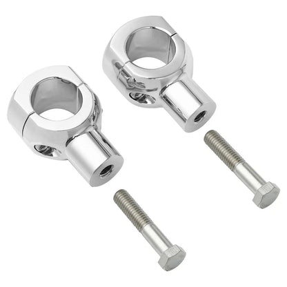Handlebar Risers for Harley Softail Sportster (1", 1.25", 1.5", 2") Chrome